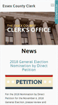 Mobile Screenshot of essexclerk.com